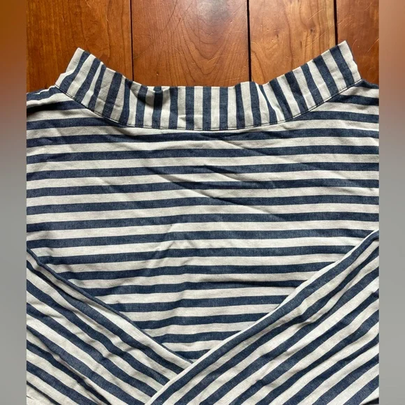 Gamine Workwear Piscine Smock Indigo Stripe - Picture 4 of 9